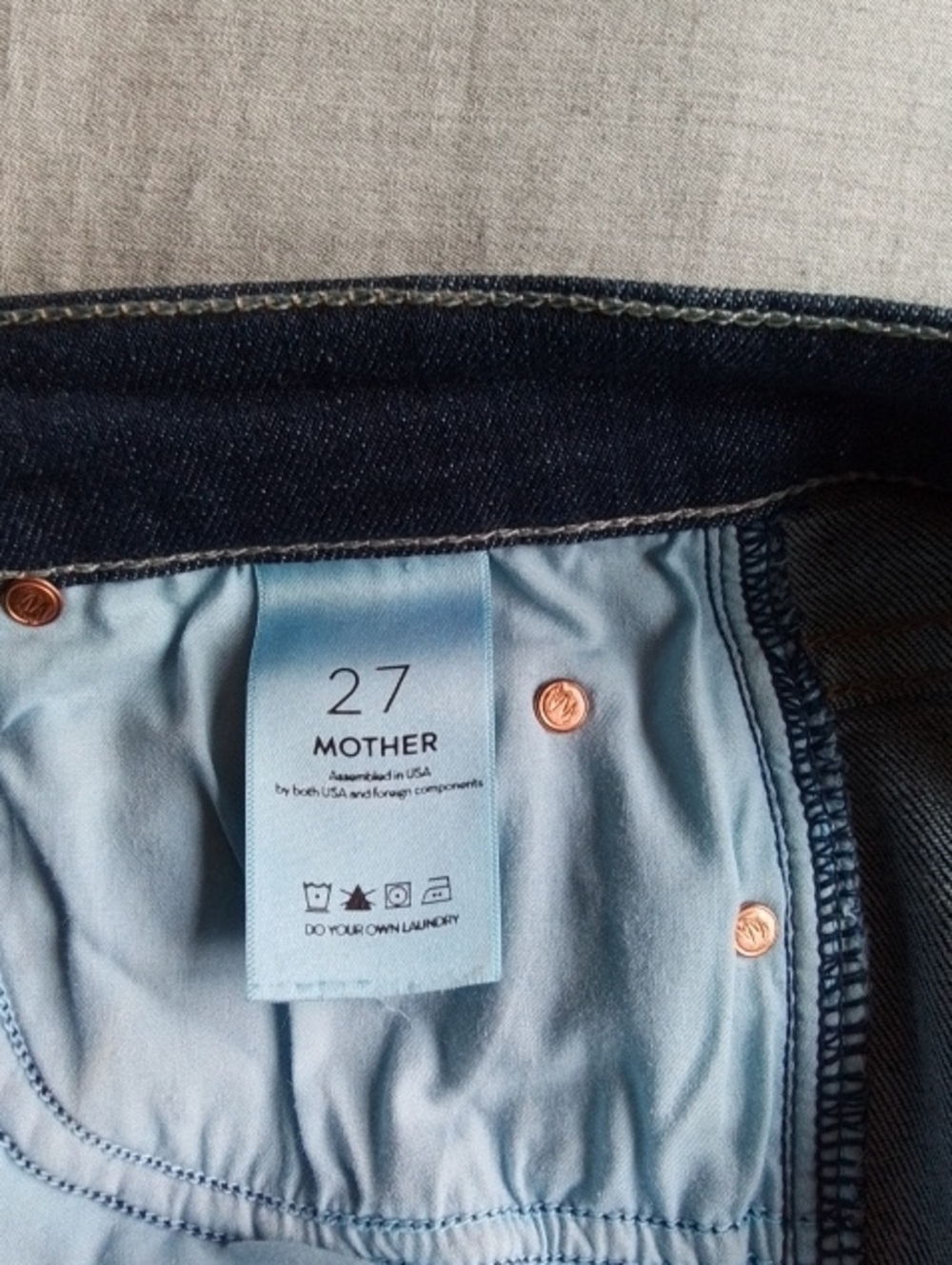 MOTHER  - The Rascal Straight-Leg Jeans In Clean Sweep - Picture 10 of 13